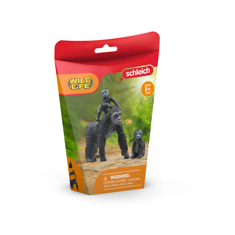 SCHLEICH WILD LIFE Rannikugorilla pere