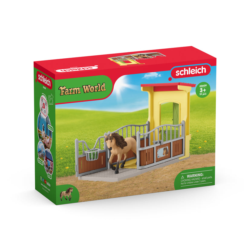 SCHLEICH FARM WORLD Ponide boks Islandi hobuse täkuga