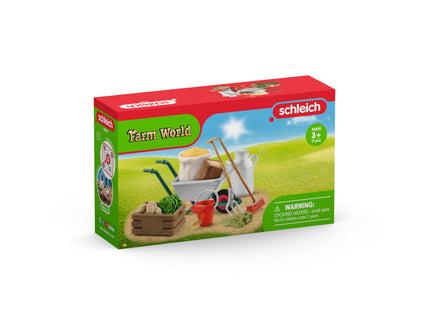 SCHLEICH FARM WORLD Talli hooldustarvikud