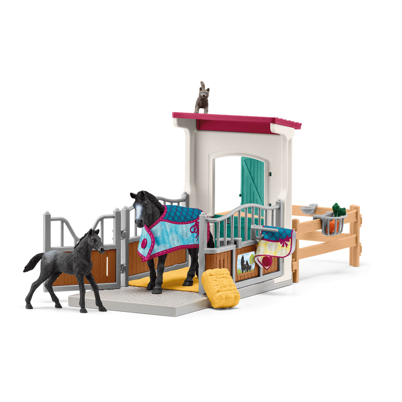 SCHLEICH HORSE CLUB Hobuselatter mära ja varsaga