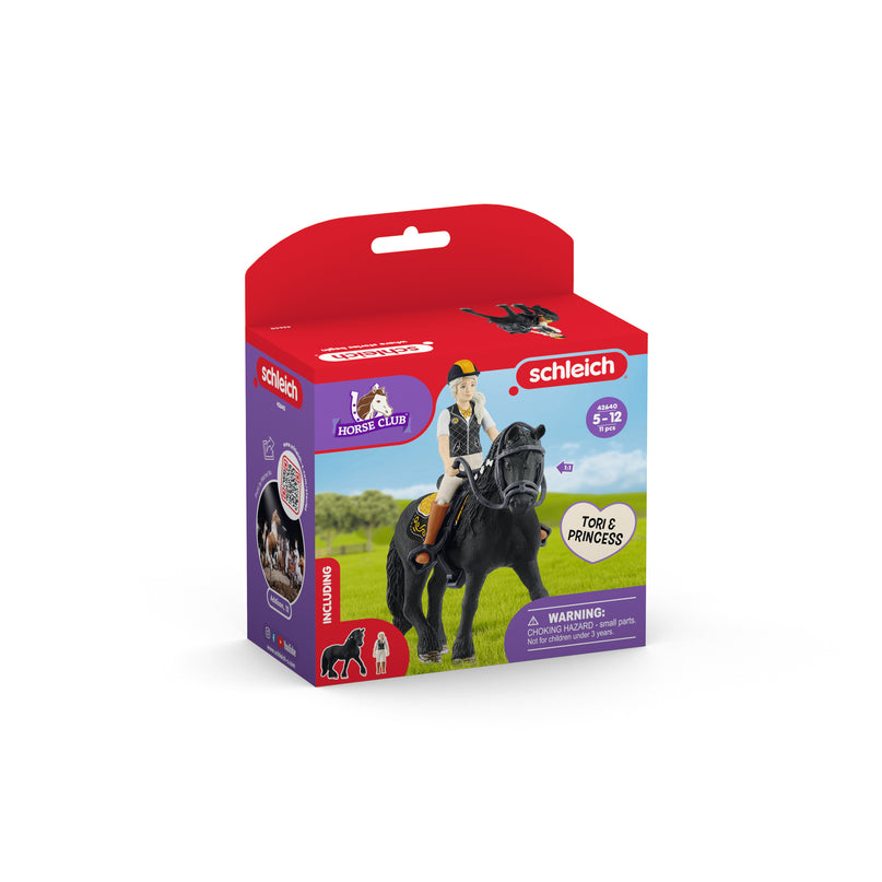 SCHLEICH HORSE CLUB mängukomplekt Hobiklubi Tori & Princess