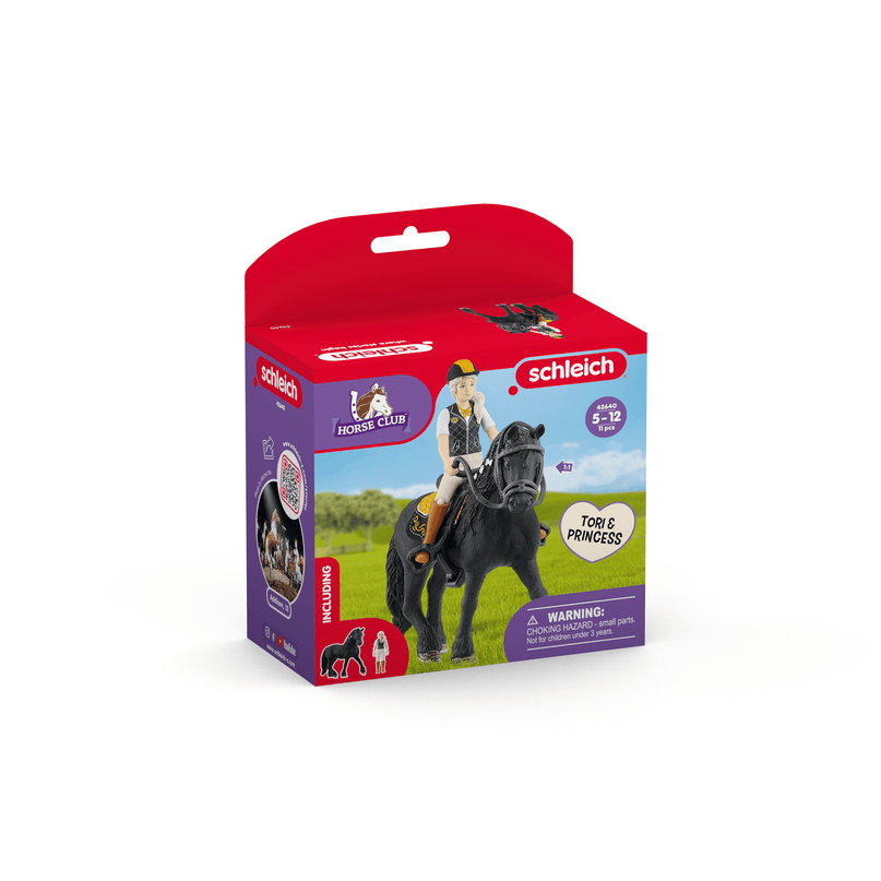 SCHLEICH HORSE CLUB mängukomplekt Hobiklubi Tori & Princess
