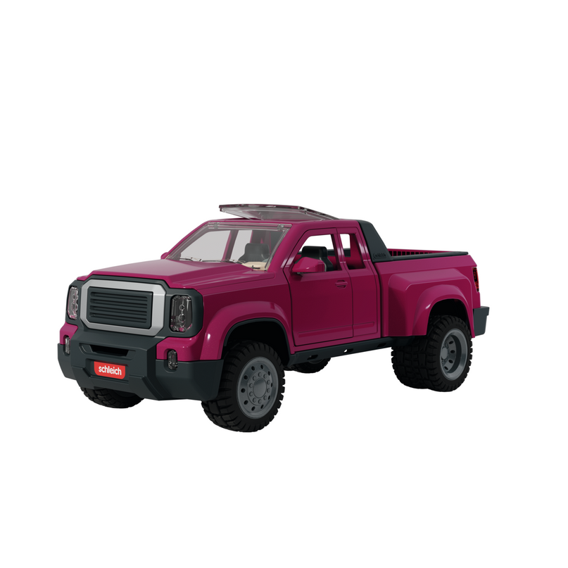 SCHLEICH FARM WORLD neljaveoline auto ja treiler