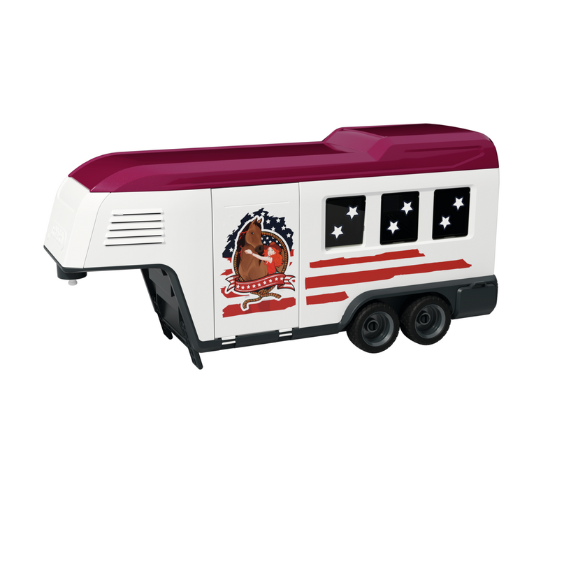 SCHLEICH FARM WORLD neljaveoline auto ja treiler