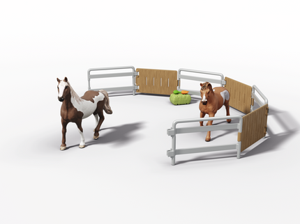 SCHLEICH FARM WORLD neljaveoline auto ja treiler