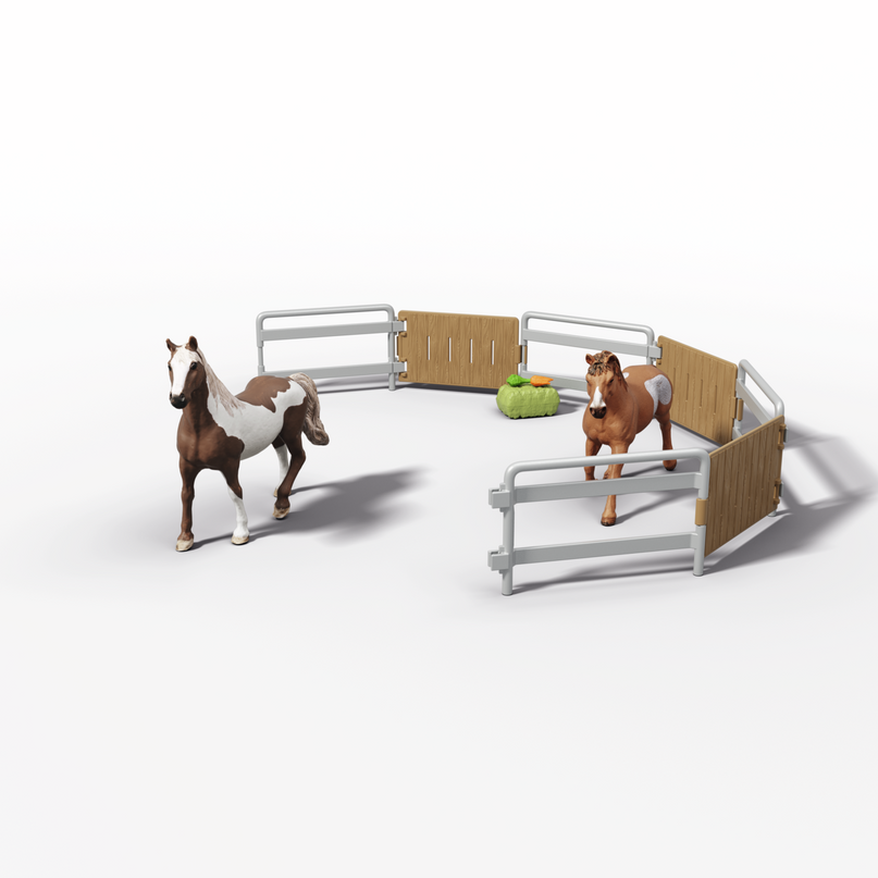 SCHLEICH FARM WORLD neljaveoline auto ja treiler