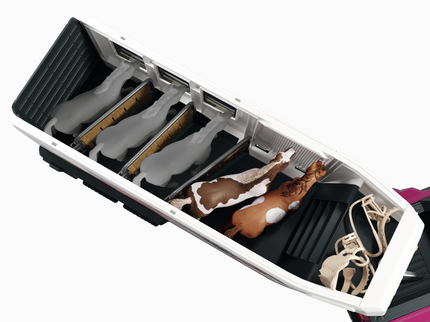 SCHLEICH FARM WORLD neljaveoline auto ja treiler