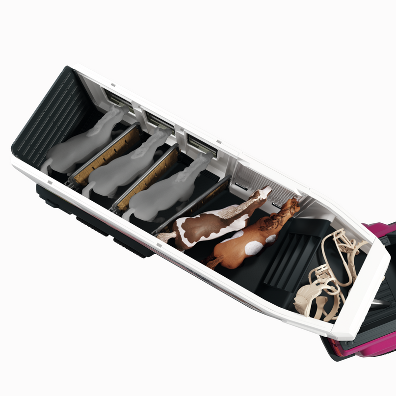 SCHLEICH FARM WORLD neljaveoline auto ja treiler