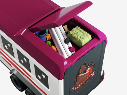 SCHLEICH FARM WORLD neljaveoline auto ja treiler