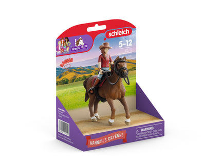 SCHLEICH HORSE CLUB Hannah ja Cayenne