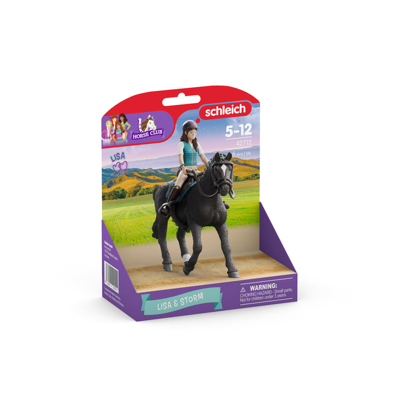 SCHLEICH HORSE CLUB Lisa ja Storm
