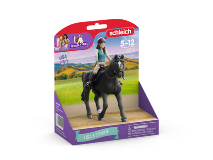 SCHLEICH HORSE CLUB Lisa ja Storm