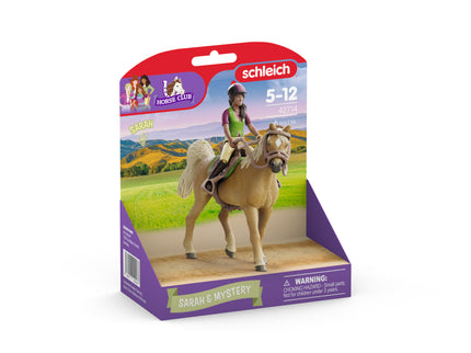 SCHLEICH HORSE CLUB Sarah ja Mystery