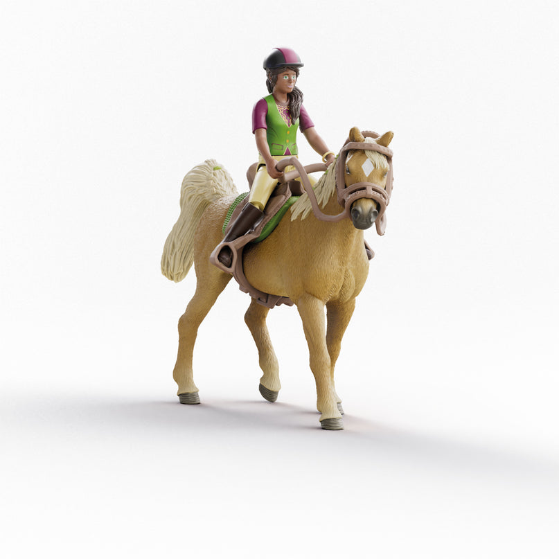 SCHLEICH HORSE CLUB Sarah ja Mystery