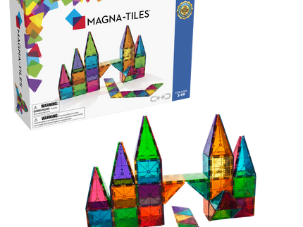 MAGNA-TILES Magnetkonstruktori komplekt Clear Colors, 100 tk