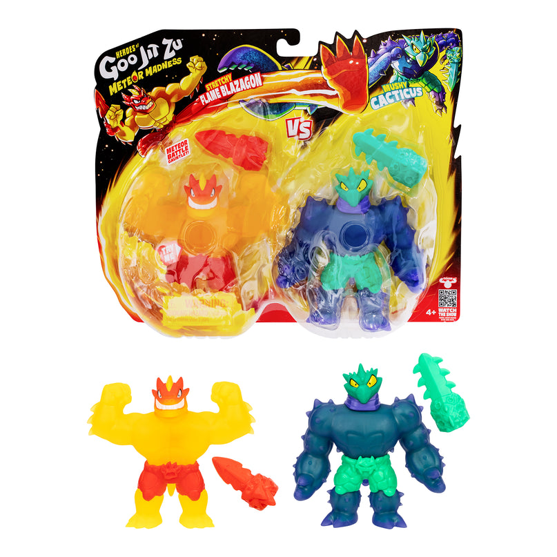 HEROES OF GOO JIT ZU figuuride 2-pakk Meteor Madness