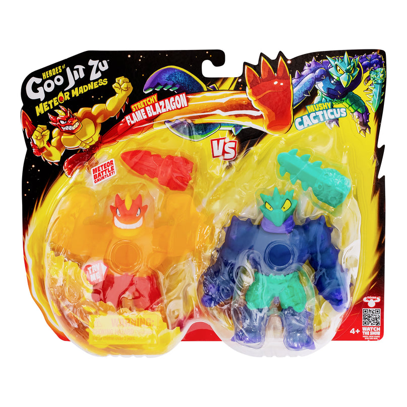 HEROES OF GOO JIT ZU figuuride 2-pakk Meteor Madness