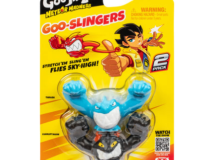 HEROES OF GOO JIT ZU Meteor Madness Goo Slingers topeltpakk