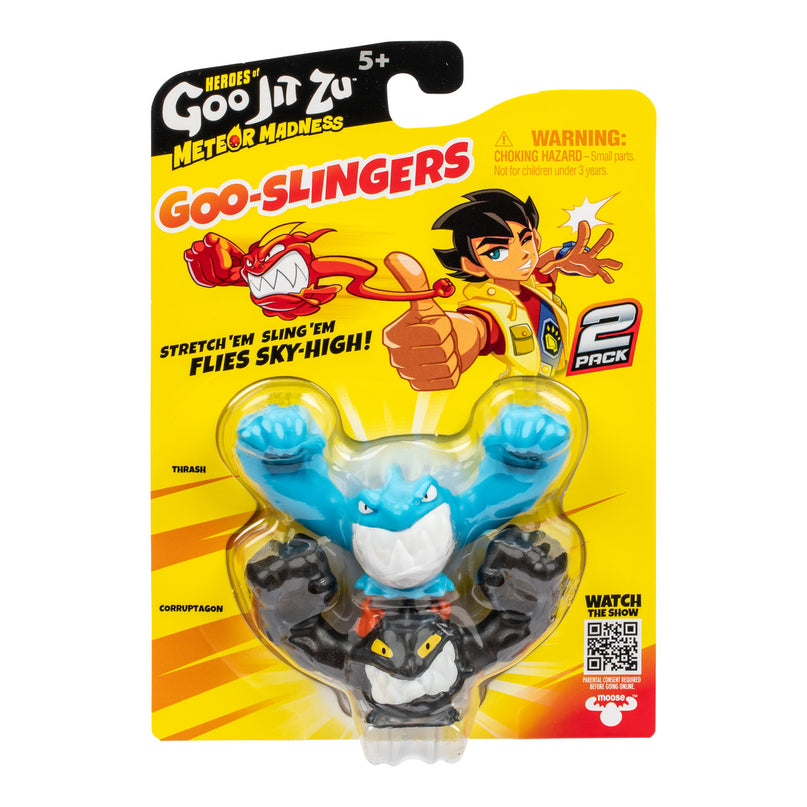 HEROES OF GOO JIT ZU Meteor Madness Goo Slingers topeltpakk