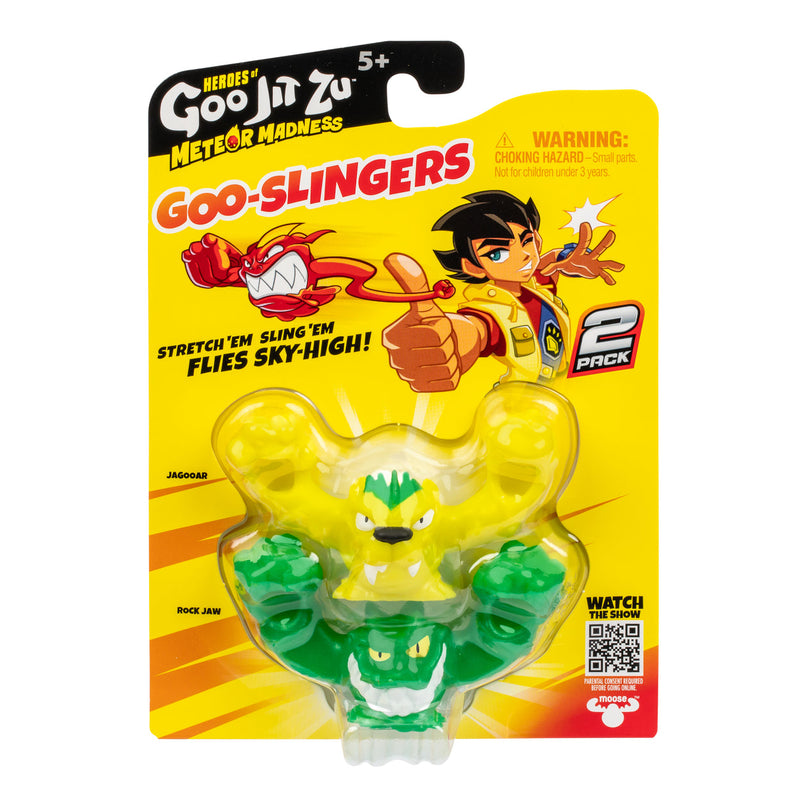 HEROES OF GOO JIT ZU Meteor Madness Goo Slingers topeltpakk