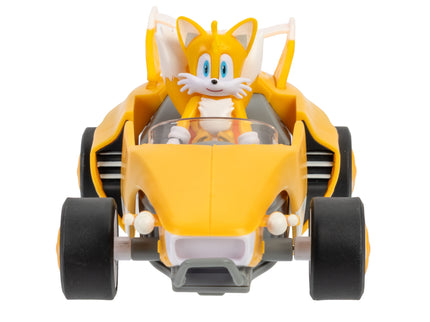 SONIC 6,5 cm figuur tagasitõmmatava autoga