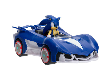 SONIC 6,5 cm figuur tagasitõmmatava autoga