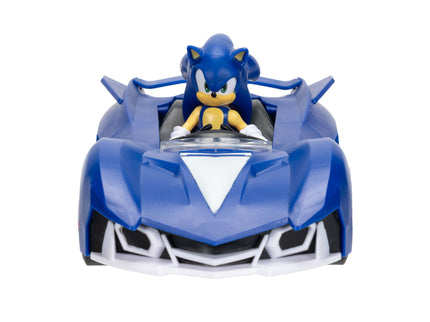SONIC 6,5 cm figuur tagasitõmmatava autoga