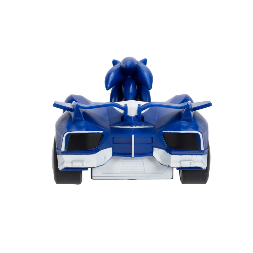 SONIC 6,5 cm figuur tagasitõmmatava autoga