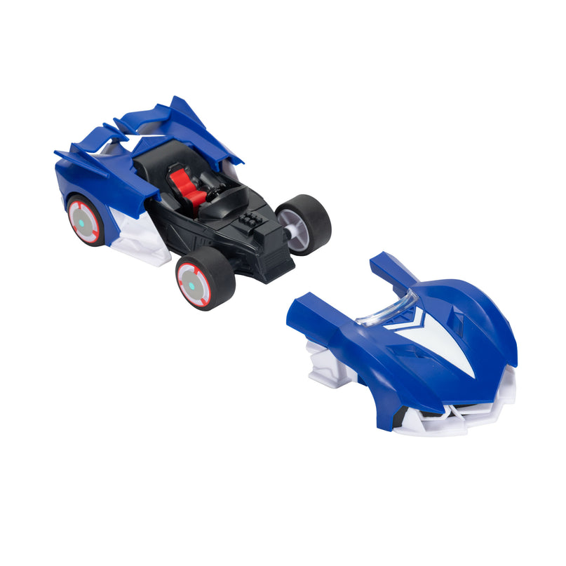 SONIC 6,5 cm figuur tagasitõmmatava autoga
