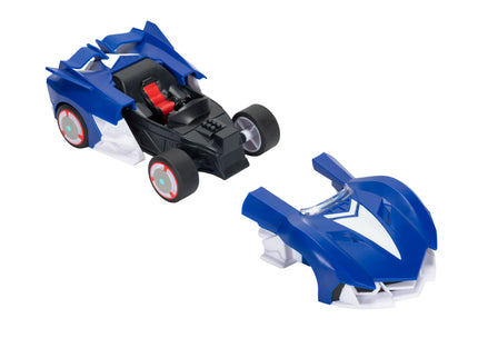 SONIC 6,5 cm figuur tagasitõmmatava autoga