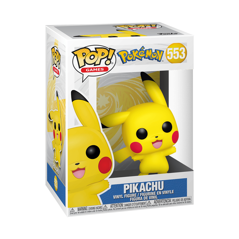 FUNKO POP! Vinyl Figuur: Pokémon - Pikachu (waving)