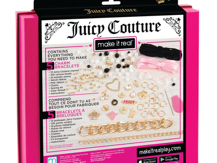 MAKE IT REAL Juicy Couture Käsitöö Komplekt - komplekt ripatsitega