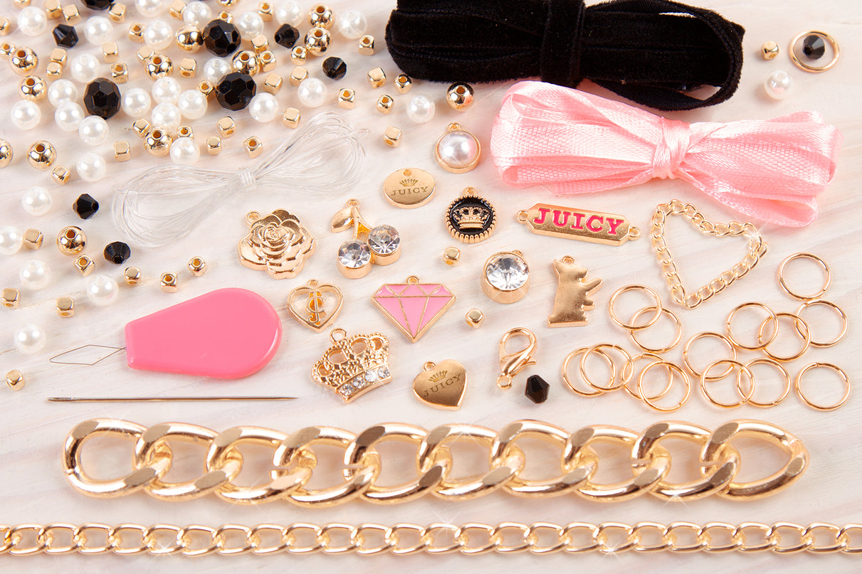 MAKE IT REAL Juicy Couture Käsitöö Komplekt - komplekt ripatsitega