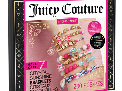 MAKE IT REAL Juicy Couture Käsitöö Komplekt - Kristallpäikese käevõrud