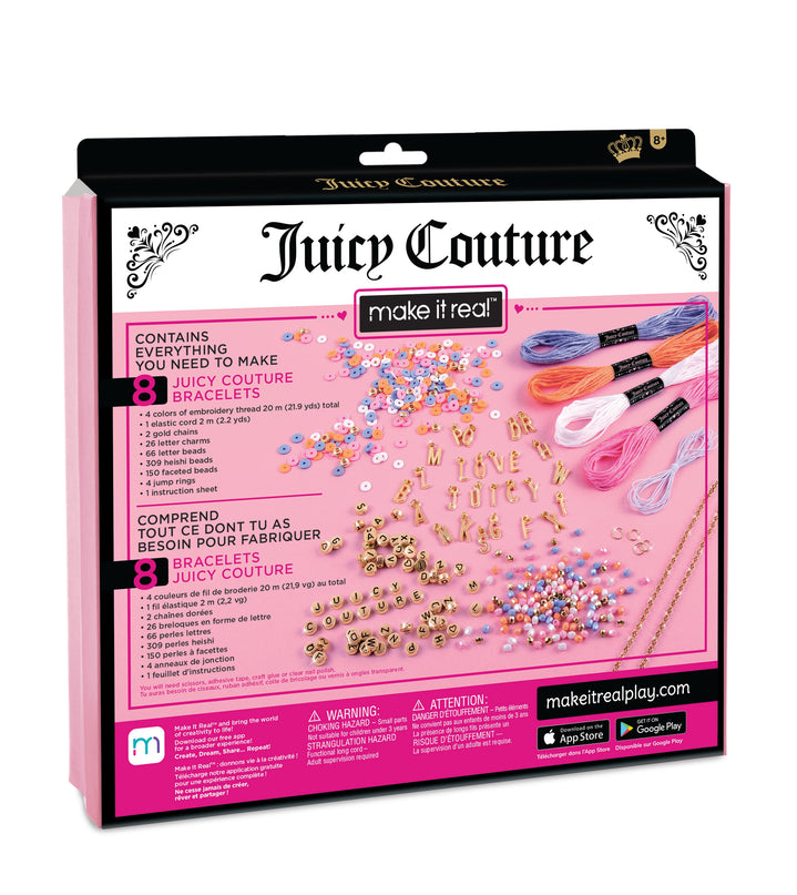MAKE IT REAL Juicy Couture ehete tegemise komplekt Armastuskirjad