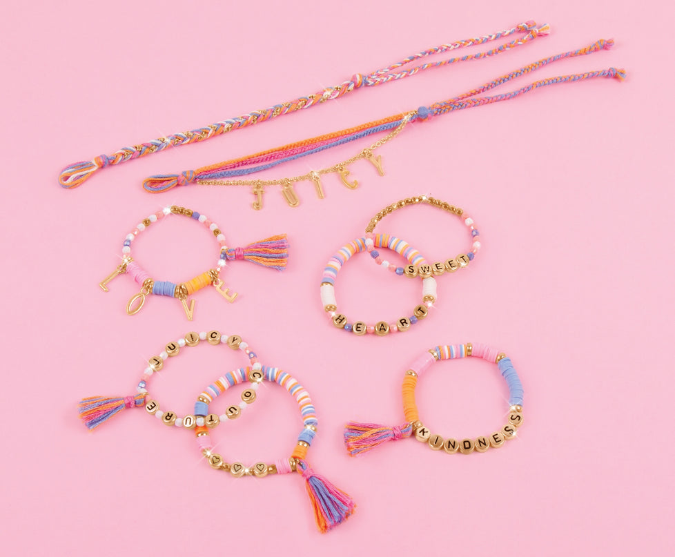 MAKE IT REAL Juicy Couture ehete tegemise komplekt Armastuskirjad