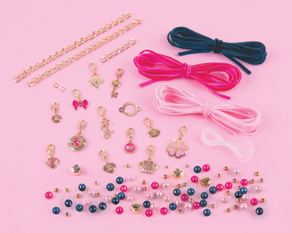 MAKE IT REAL Juicy Couture ehtekomplekt samet ja pärlid