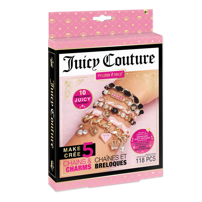 MAKE IT REAL Käsitöökomplekt - Juicy Couture Väike Käekõrude Komplekt "Ketid"