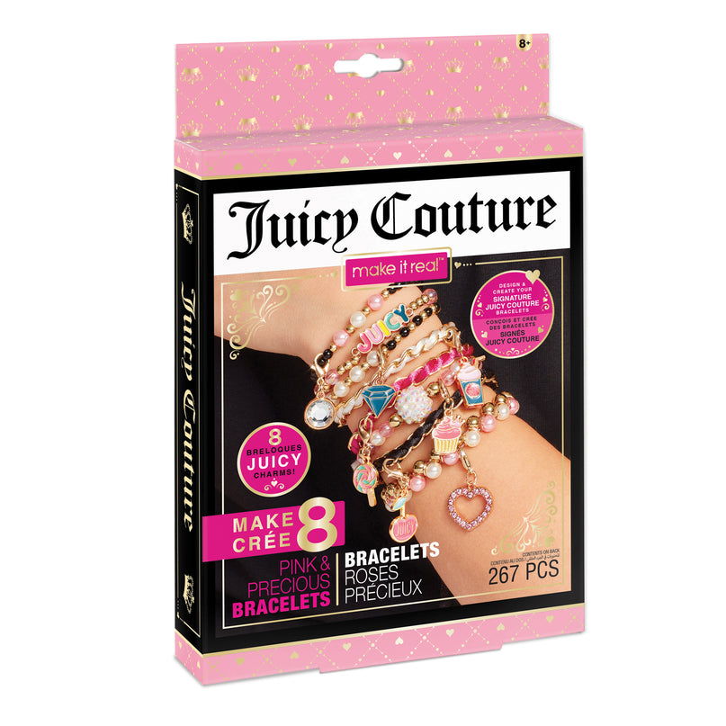 MAKE IT REAL Käsitöökomplekt - Juicy Couture Väike Käevõrude Komplekt "Roosa"