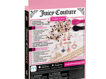 MAKE IT REAL Käsitöökomplekt - Juicy Couture Väike Käevõrude Komplekt "Roosa"