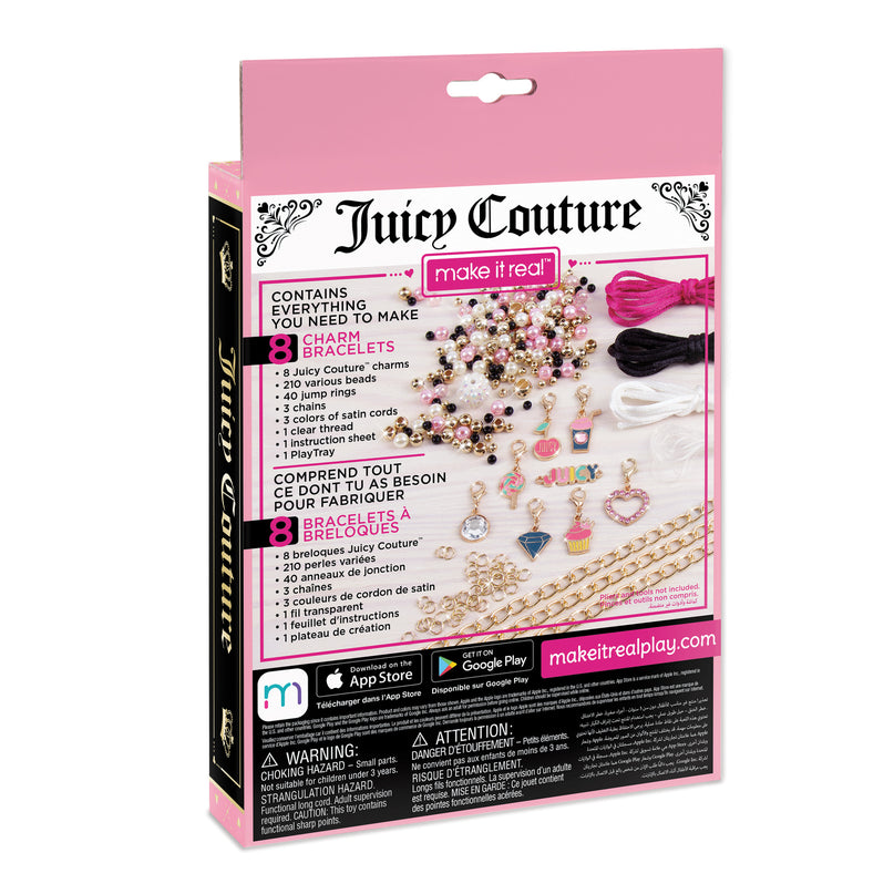 MAKE IT REAL Käsitöökomplekt - Juicy Couture Väike Käevõrude Komplekt "Roosa"