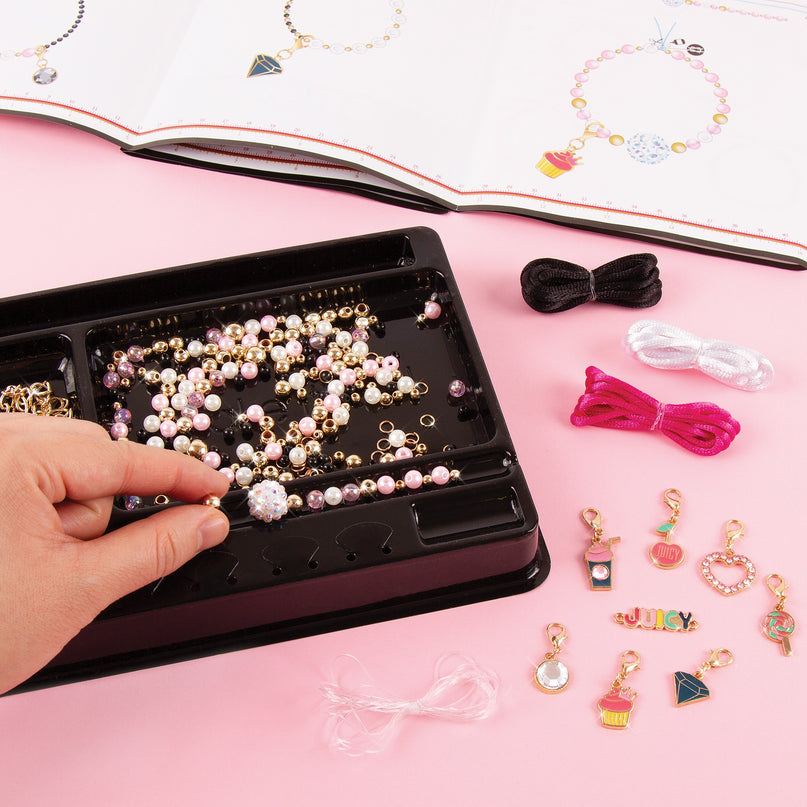 MAKE IT REAL Käsitöökomplekt - Juicy Couture Väike Käevõrude Komplekt "Roosa"