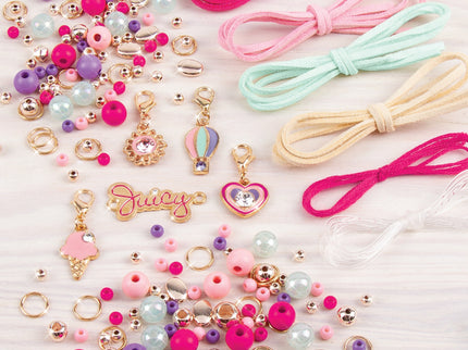 MAKE IT REAL Käsitöökomplekt - Juicy Couture Väike Käevõrude Komplekt "Kristallid"