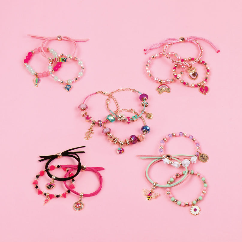 MAKE IT REAL Juicy Courture Käsitöö komplekt Dazzling käevõrud