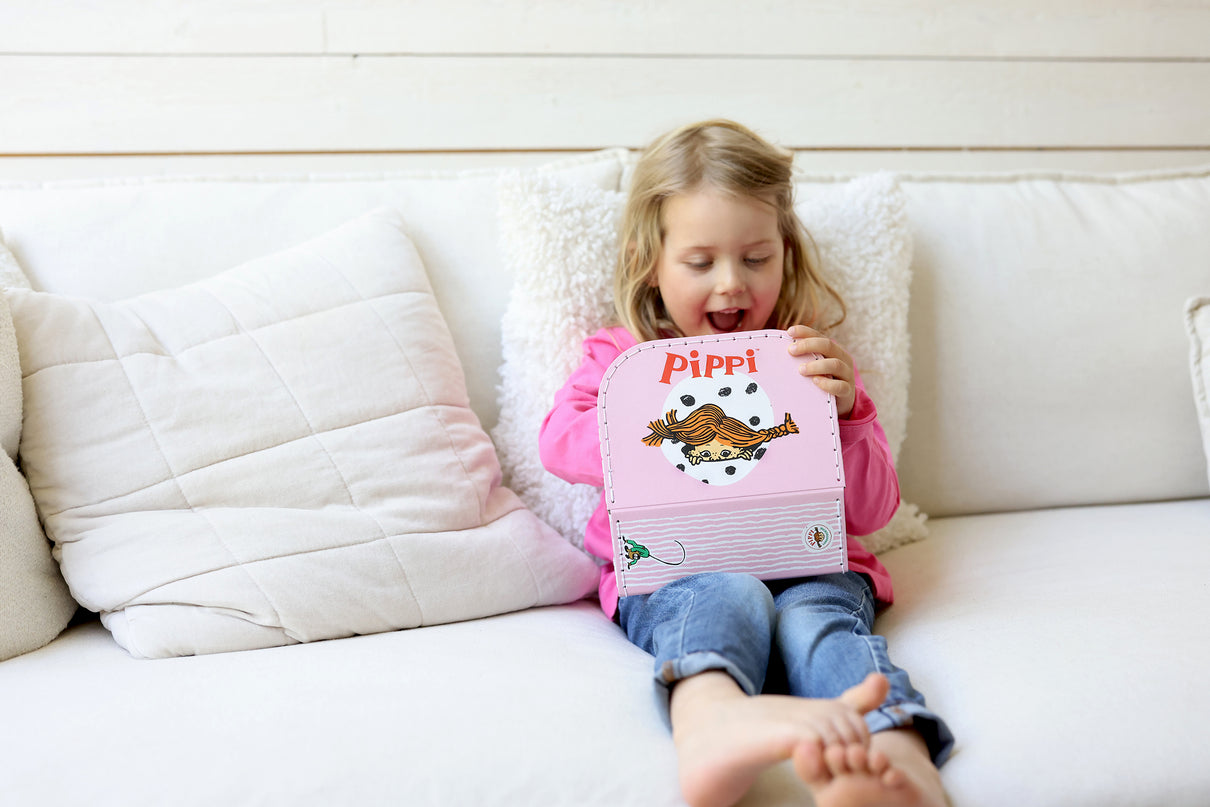 PIPPI Play kohver 20cm roosa