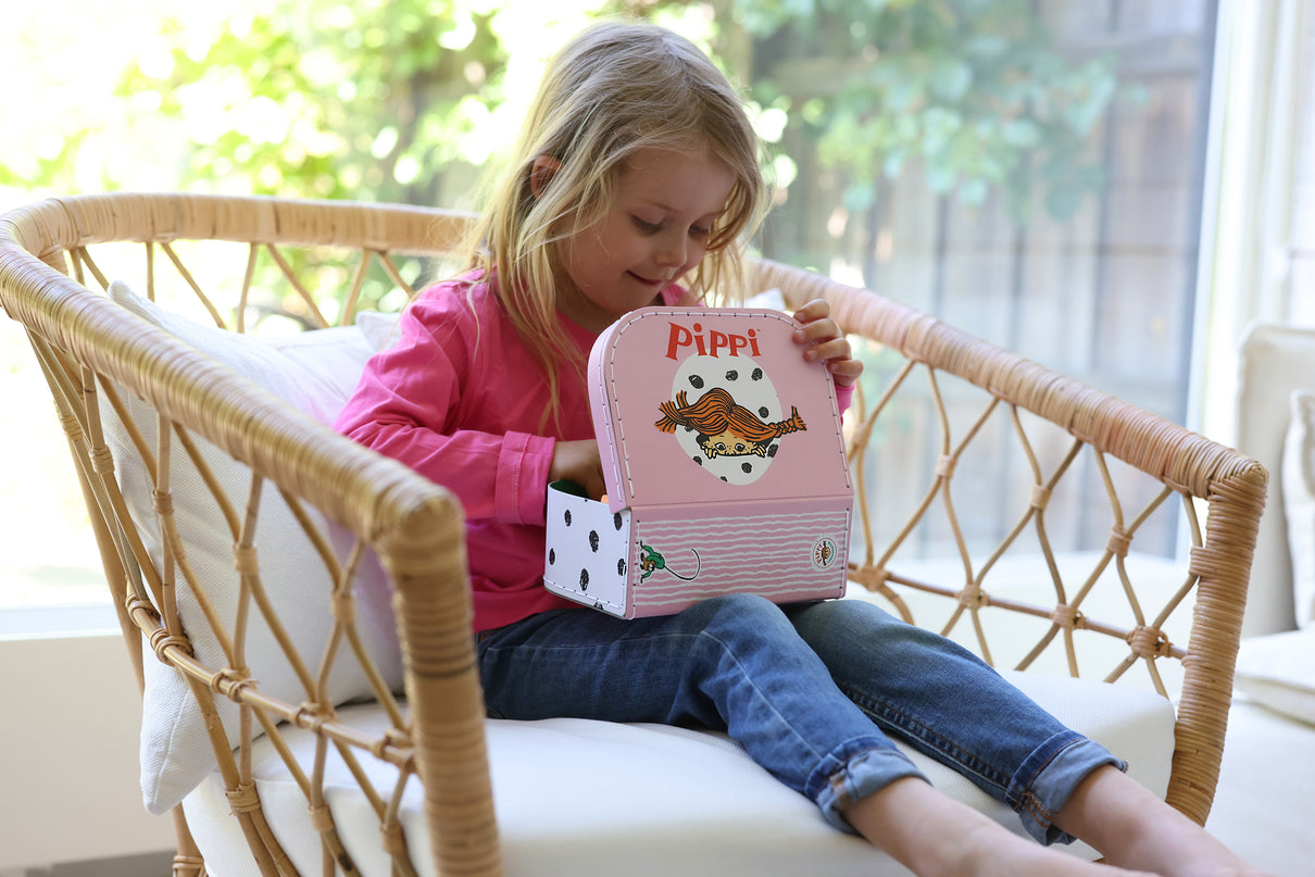 PIPPI Play kohver 20cm roosa
