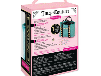 MAKE IT REAL Juicy Couture mini-käekoti ja käevõru komplekt