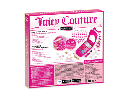 MAKE IT REAL Juicy Couture Klapptelefon käevõru ja huuleläige komplektiga