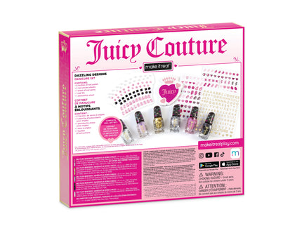 MAKE IT REAL Juicy Couture Küünekunsti komplekt Sädelevad Disainid