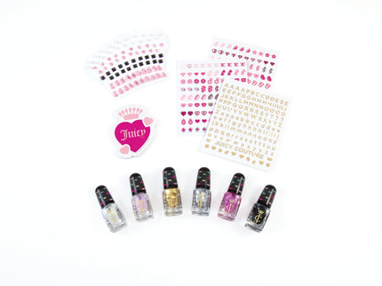 MAKE IT REAL Juicy Couture Küünekunsti komplekt Sädelevad Disainid